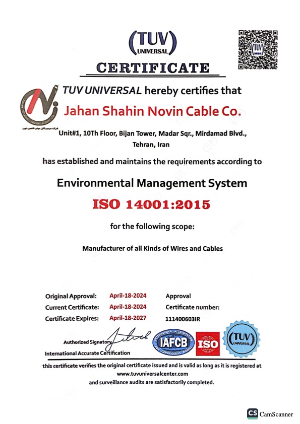 ISO - ENVIRONMENTAL MANAGEMENT SYSTEM